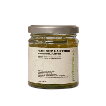 Hemp Seed Hair Food Ayurvedic Treatment Gel