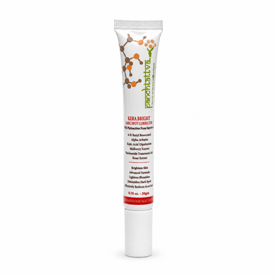 Panchtattva Kera Bright Dark Spot Corrector: Diminishes Dark Spots, Lightens Blemishes, Reduces Acne Scars, Reduces Discolouration, Dermatologically Tested, Evens out Skin Tone, Paraben Free My Store