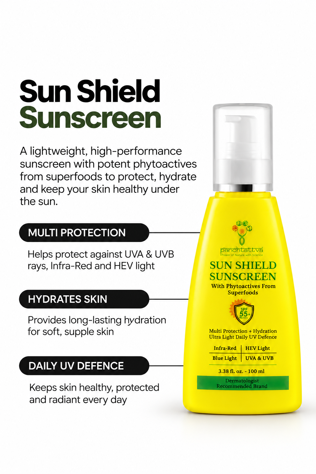 Panchtattva Sun Shield Sunscreen My Store