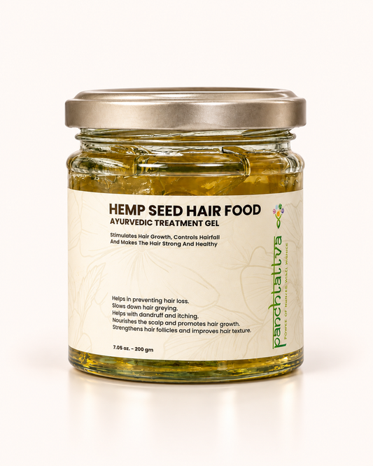 Hemp Seed Hair Food Ayurvedic Treatment Gel My Store