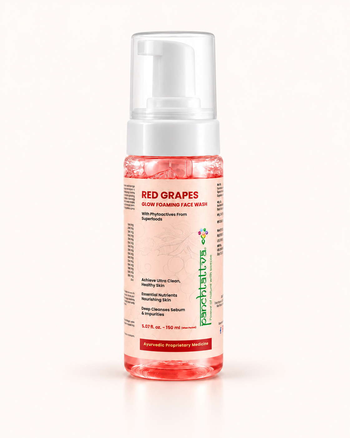 Red Grapes Glow Foaming Face Wash My Store