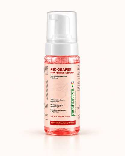 Red Grapes Glow Foaming Face Wash My Store