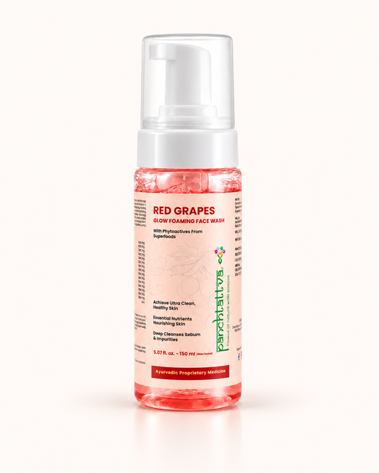 Red Grapes Glow Foaming Face Wash My Store