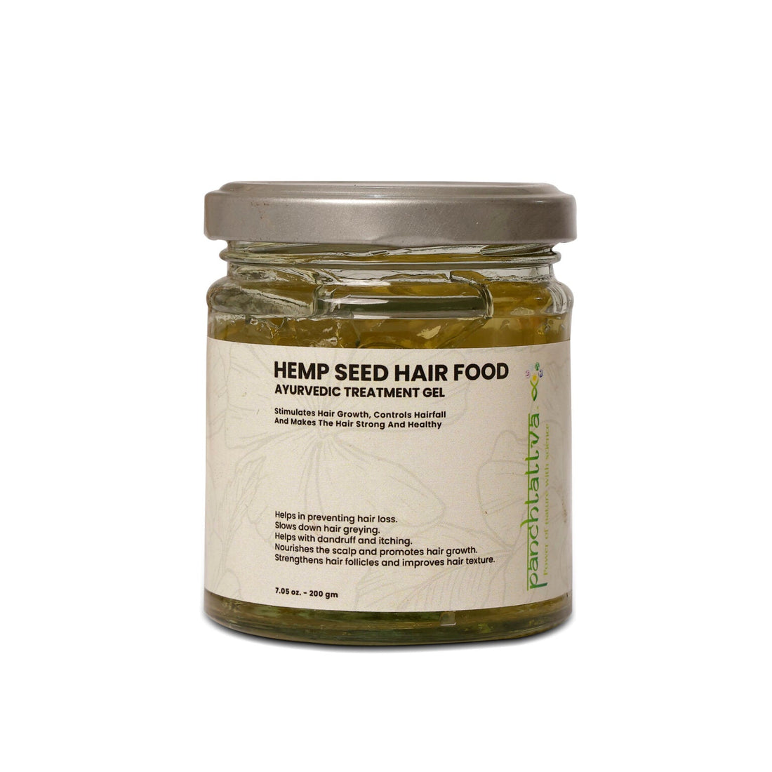 Hemp Seed Hair Food Ayurvedic Treatment Gel - panchtattvashop