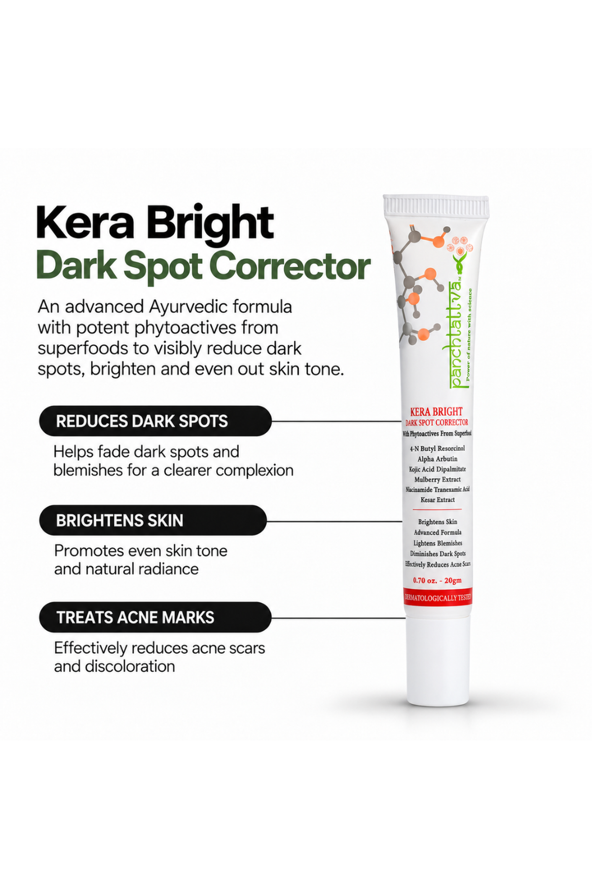 Panchtattva Kera Bright Dark Spot Corrector My Store