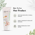 Panchtattva Green Cica Facewash: With Almond Milk & Honey, Prevents Acne, Keeps Skin Hydrated, Sulphate Free, Cleanses The Pores, Prevents Dullness, Instant Glow, Maintains Skin’s pH Level - panchtattvashop