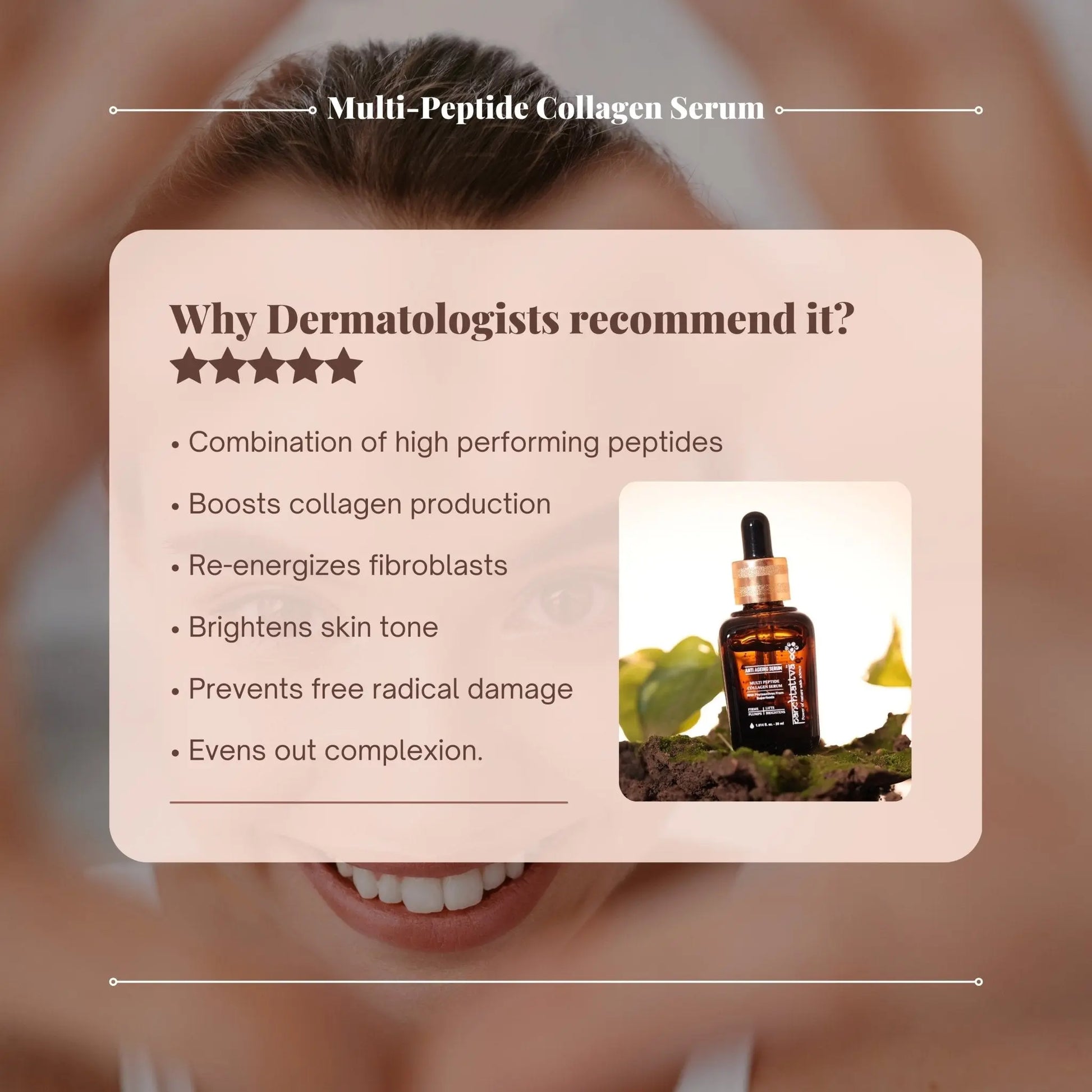 Panchtattva’s Multi Peptide Collagen Serum - panchtattvashop