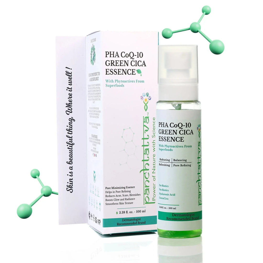 PHA CoQ - 10 Green Cica Essence - panchtattvashop