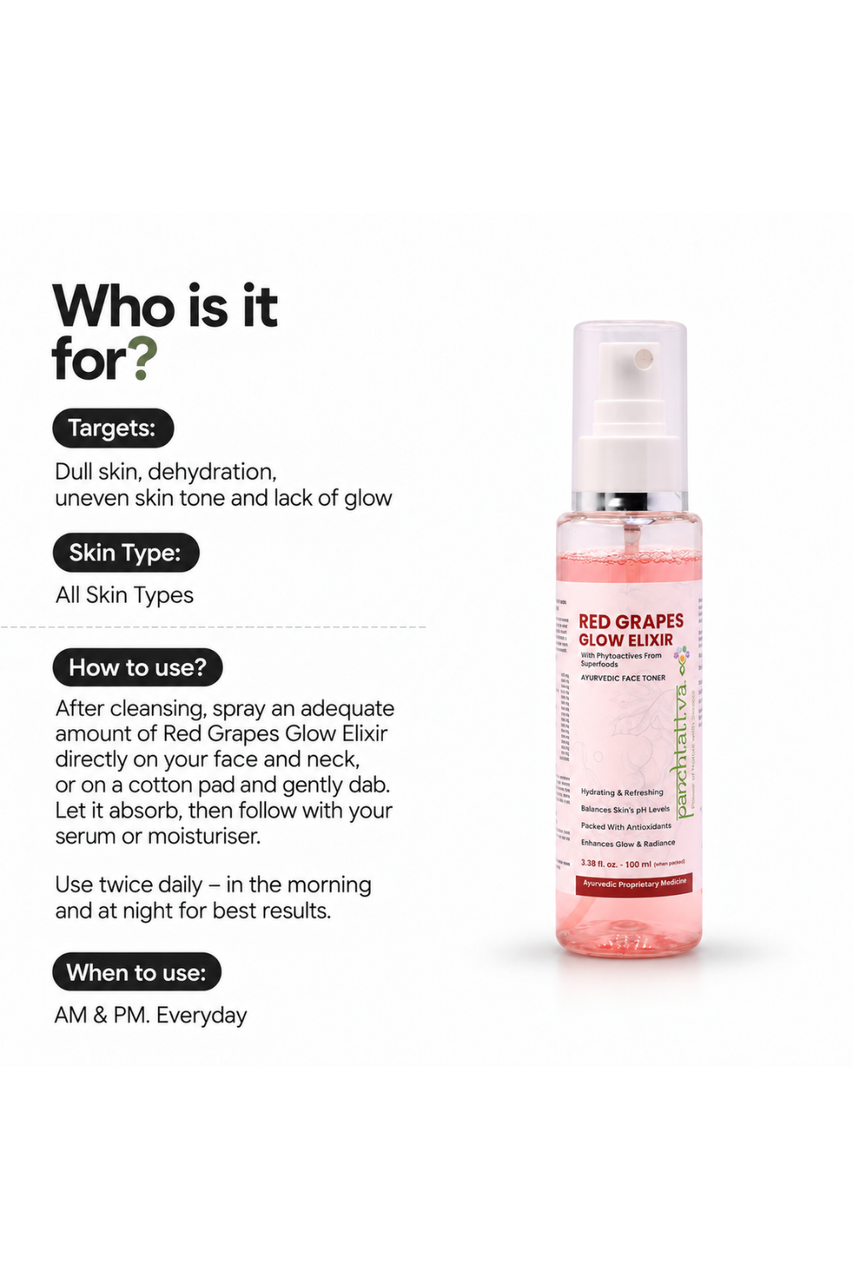 Red Grapes Glow Elixir My Store