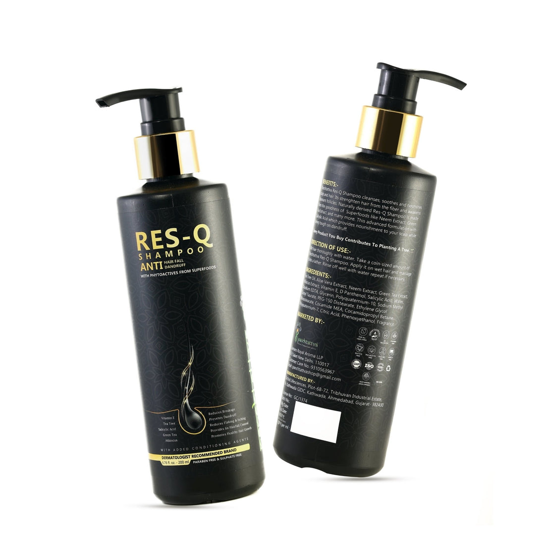 RES - Q Shampoo 200ML - panchtattvashop