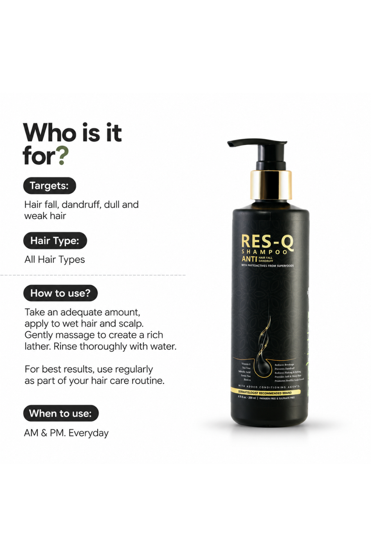 RES-Q Shampoo 200ML My Store